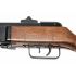 Страйкбольный пистолет-пулемет Snow Wolf PPSH EBB, пластик под дерево (SW-09)