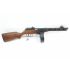 Страйкбольный пистолет-пулемет Snow Wolf PPSH EBB, дерево (SW-09W)