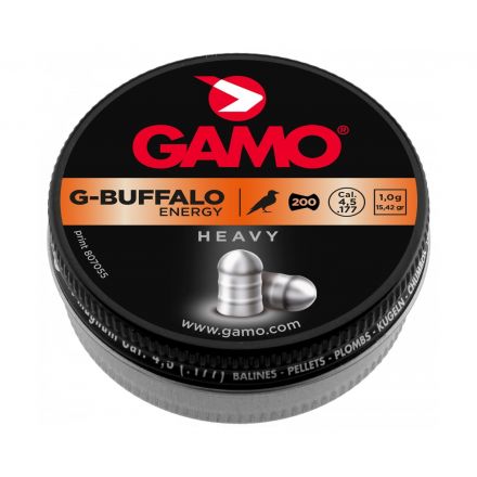 Пули Gamo G-Buffalo 4,5 мм, 1,0 грамм, 200 штук